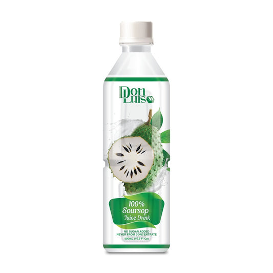 Don Luis soursop 100% Juice 500ml/12 units