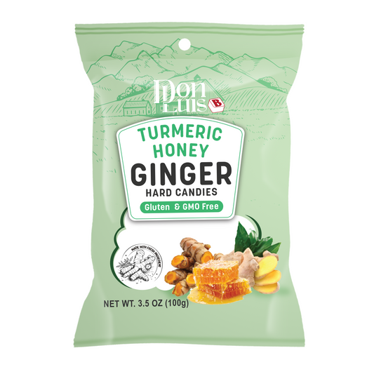 Don Luis Ginger Turmeric Honey Hard Candy 100g